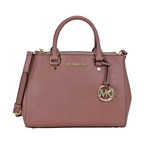 michael kors rose medium|Michael Kors medium satchels.